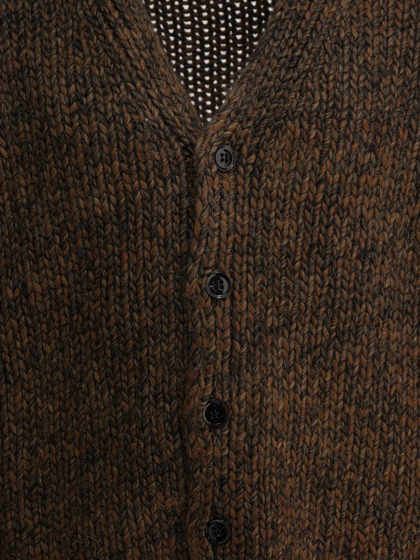 Cardigan Mélange  Marrone - NN.07 Uomo | PDP | VIETTI Online Store | thumbnail_3