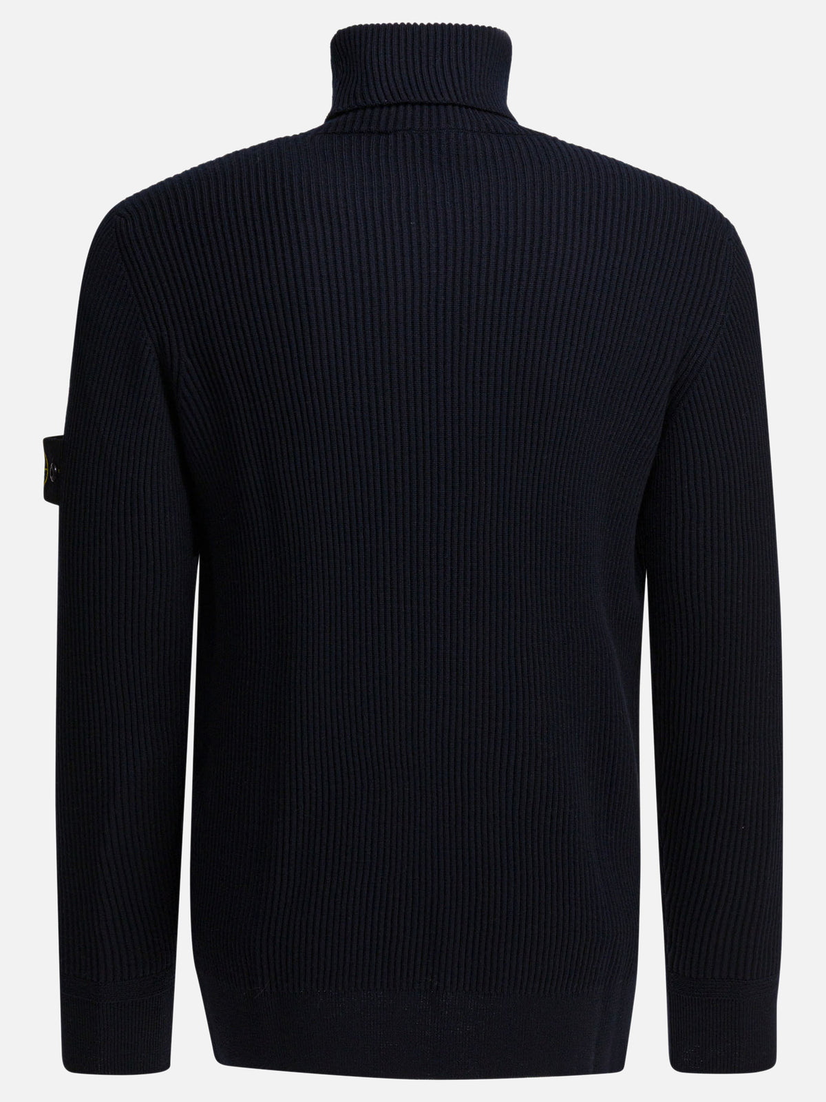 Stone Island Crew-neck sweater with logo Blue - VIETTI
