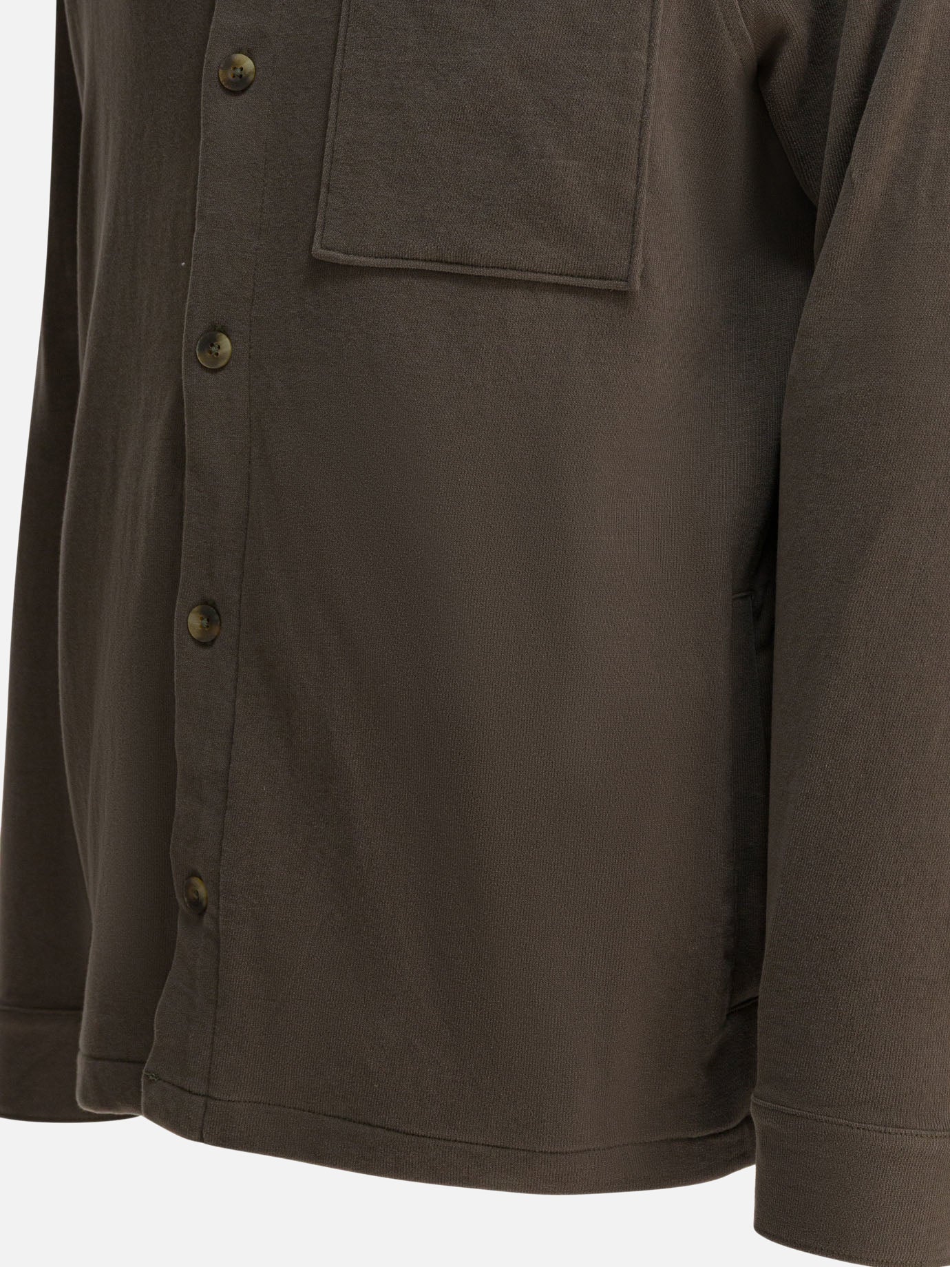 Overshirt jackets Solid colour  Brown - Vince Men | PDP | VIETTI Online Store | thumbnail_4