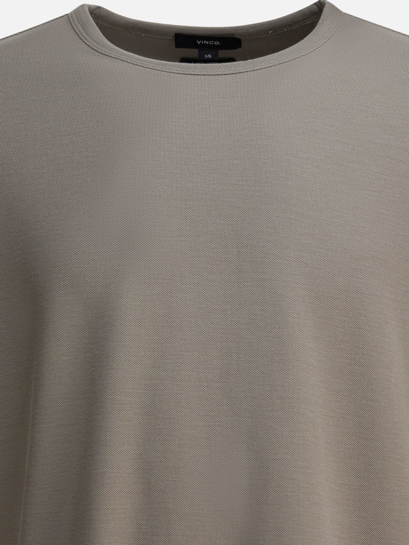 T-shirt girocollo Solid colour  Beige - Vince Uomo | PDP | VIETTI Online Store | Zoom-Modal_3
