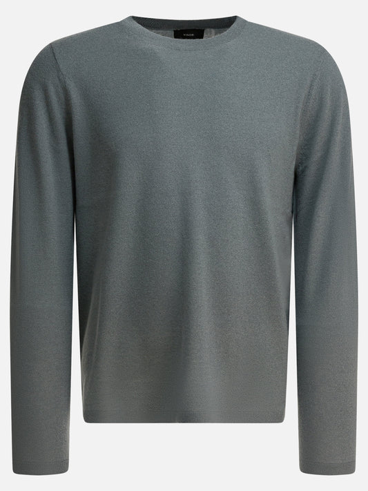Vince Cashmere and silk crewneck sweater Grey

