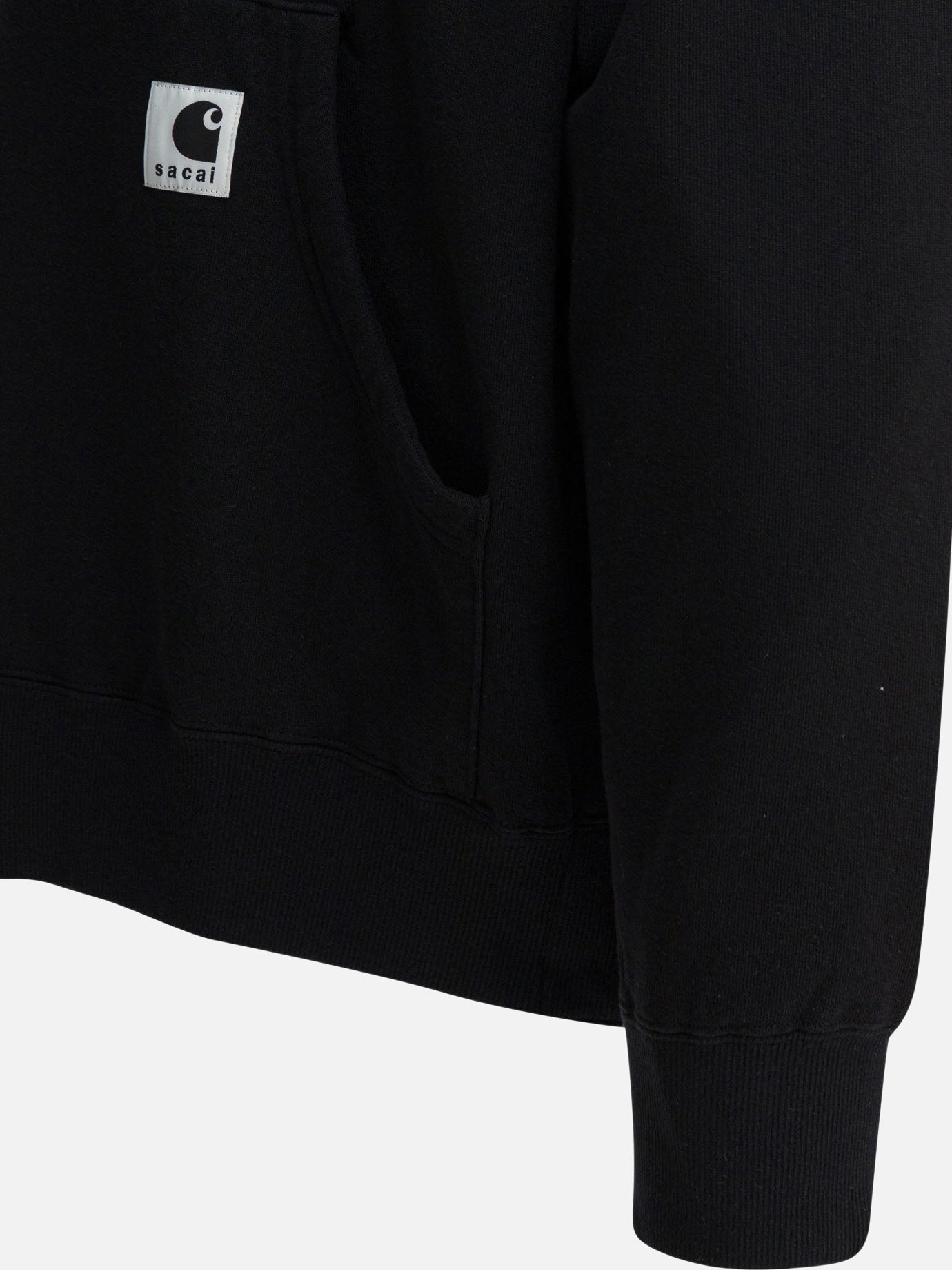 Felpe con cappuccio Logo  Nero - Sacai Uomo | PDP | VIETTI Online Store | Zoom-Modal_4
