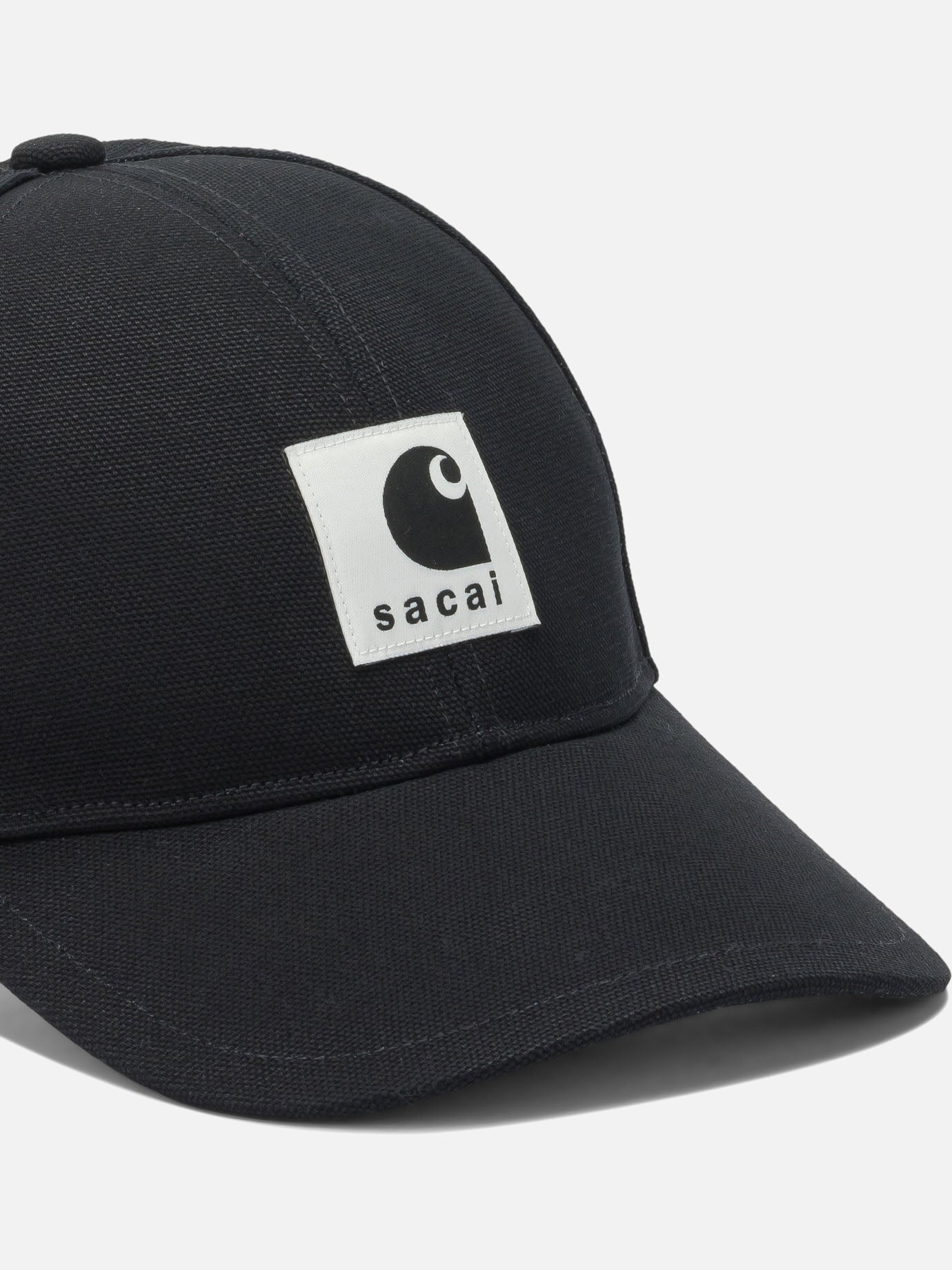 Cappelli trucker 100% cotton  Nero - Sacai Uomo | PDP | VIETTI Online Store | Zoom-Modal_4
