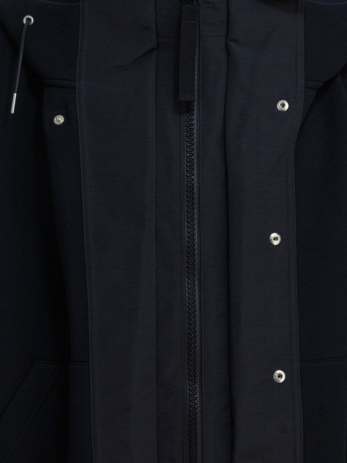 Giacche leggere & Trapuntate Solid colour  Nero - Sacai Uomo | PDP | VIETTI Online Store | Zoom-Modal_3
