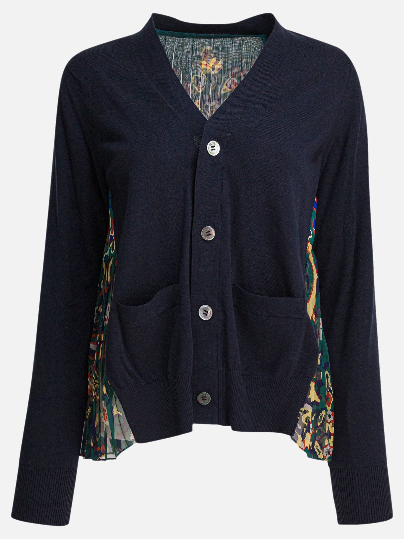 Cardigan Floral  Blu - Sacai Donna | PDP | VIETTI Online Store | Zoom-Modal
