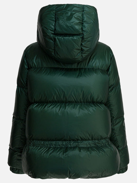 Piumini corti Solid colour  Verde - Sacai Donna | PDP | VIETTI Online Store | 2
