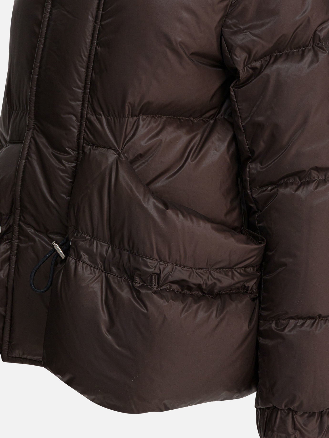 Down jackets Solid colour  Brown - Sacai Women | PDP | VIETTI Online Store | thumbnail_4
