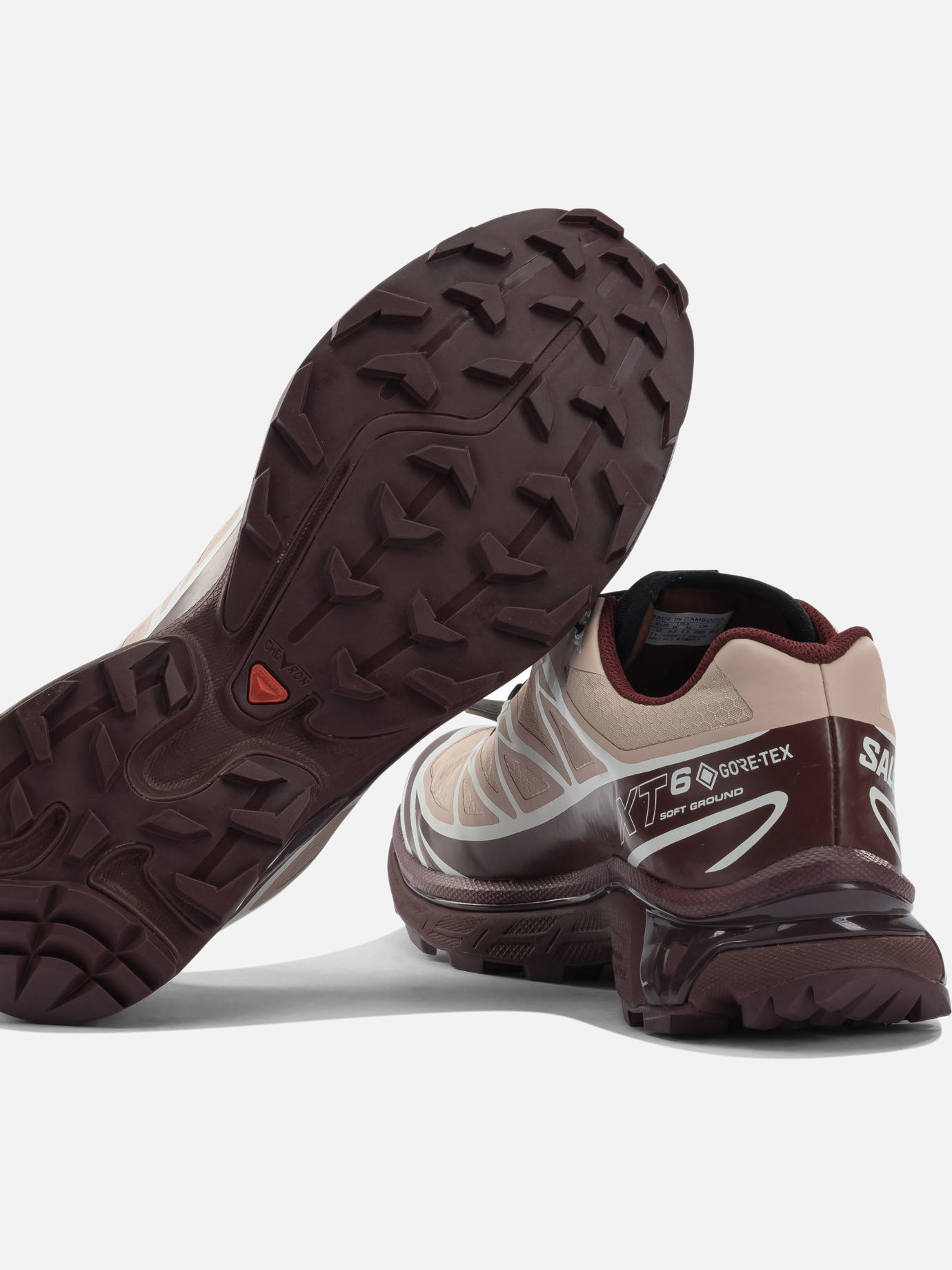 Low top sneakers 100% poliurethane - 100% rubber  Beige - Salomon Men | PDP | VIETTI Online Store | Zoom-Modal_5
