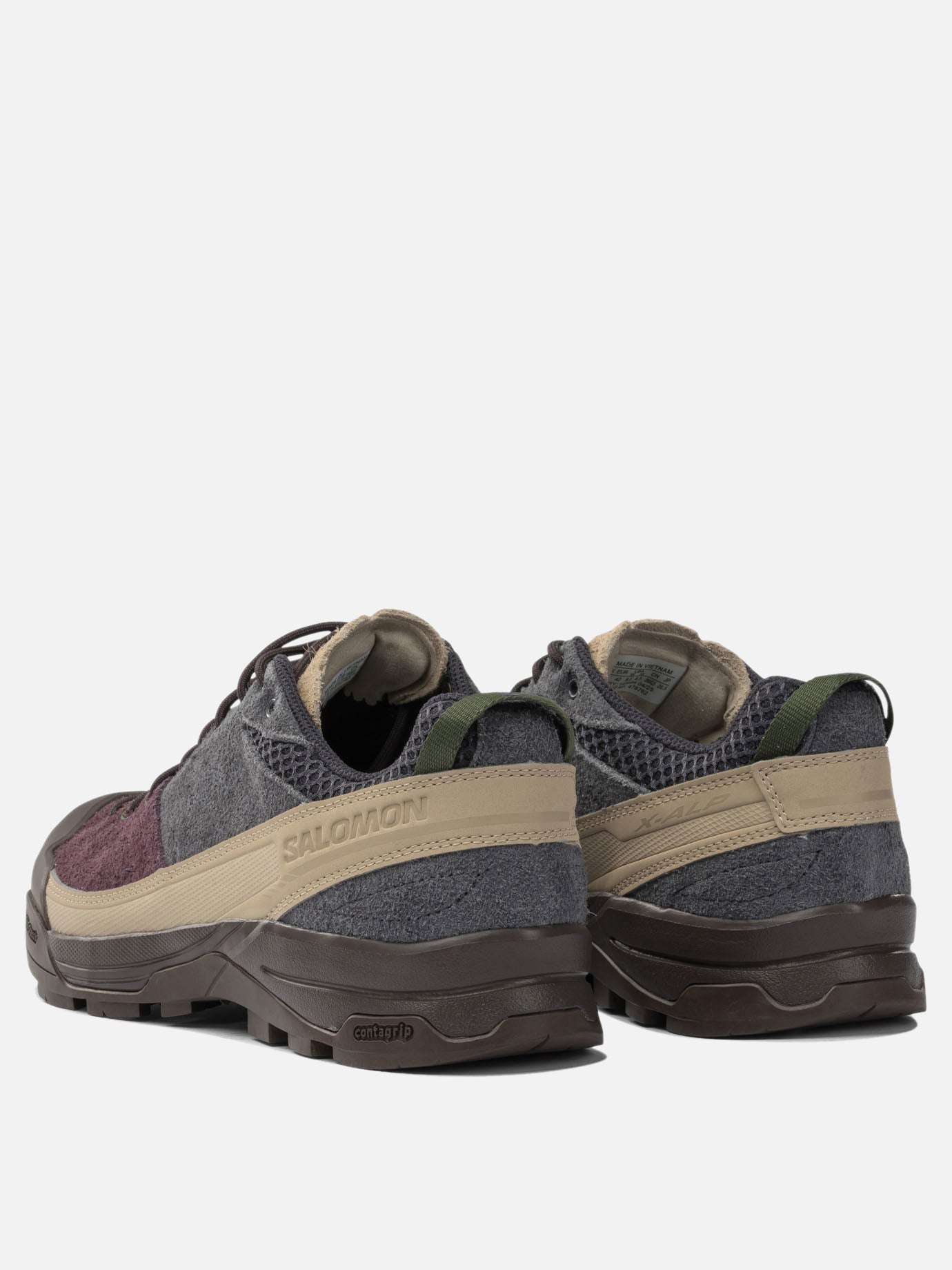 Low top sneakers 100% suede - 100% rubber  Multicolor - Salomon Men | PDP | VIETTI Online Store | Zoom-Modal_4
