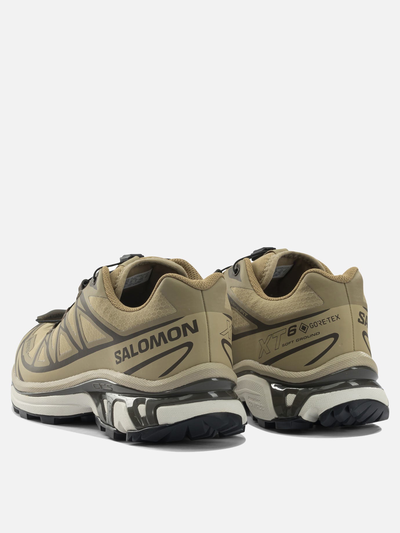 Sneaker alte 50% synthetic leather 50% mesh - 100% rubber  Beige - Salomon Uomo | PDP | VIETTI Online Store | thumbnail_4