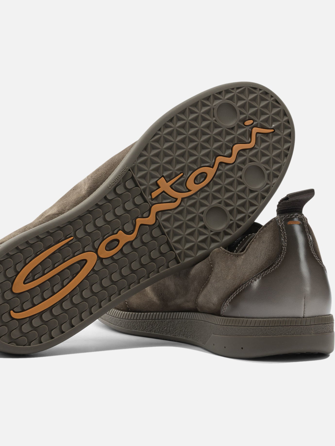 Santoni Sneaker with elastic laces Beige - Men | VIETTI