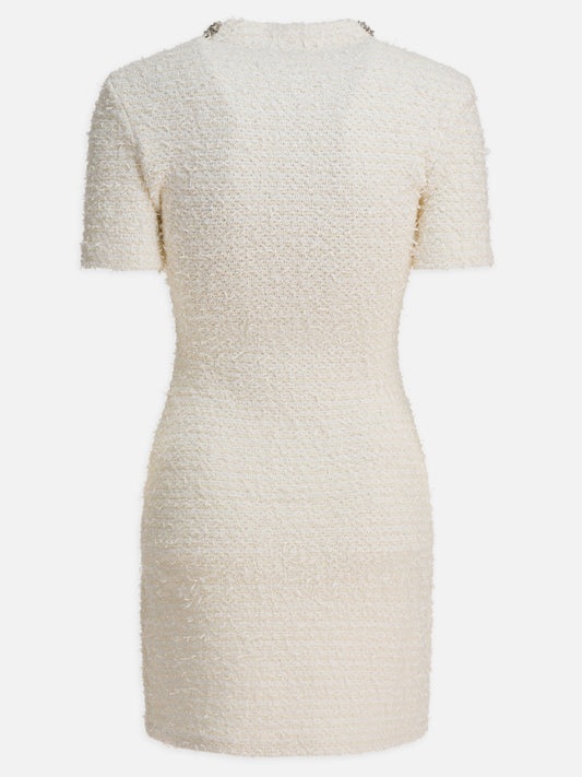 Mini dresses Solid colour  Beige - Self-portrait Women | PDP | VIETTI Online Store | 2
