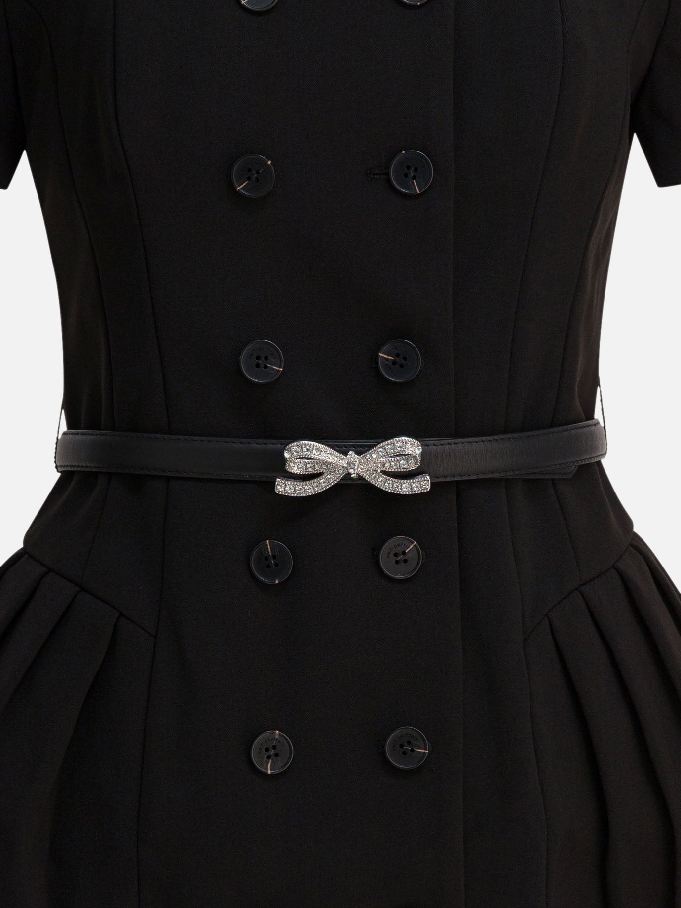 Abiti corti Solid colour  Nero - Self-portrait Donna | PDP | VIETTI Online Store | thumbnail_3