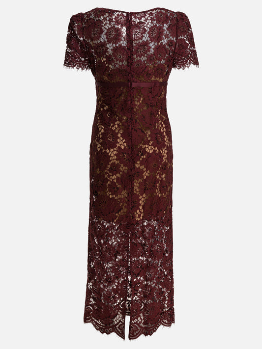 Abiti midi Solid colour  Bordeaux - Self-portrait Donna | PDP | VIETTI Online Store | 2
