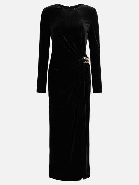 Midi dresses Solid colour  Black - Self-portrait Women | PDP | VIETTI Online Store 
