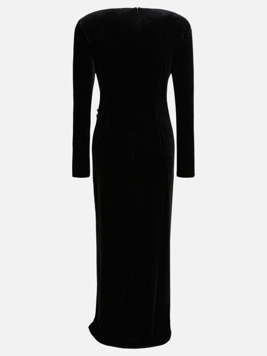 Midi dresses Solid colour  Black - Self-portrait Women | PDP | VIETTI Online Store | 2
