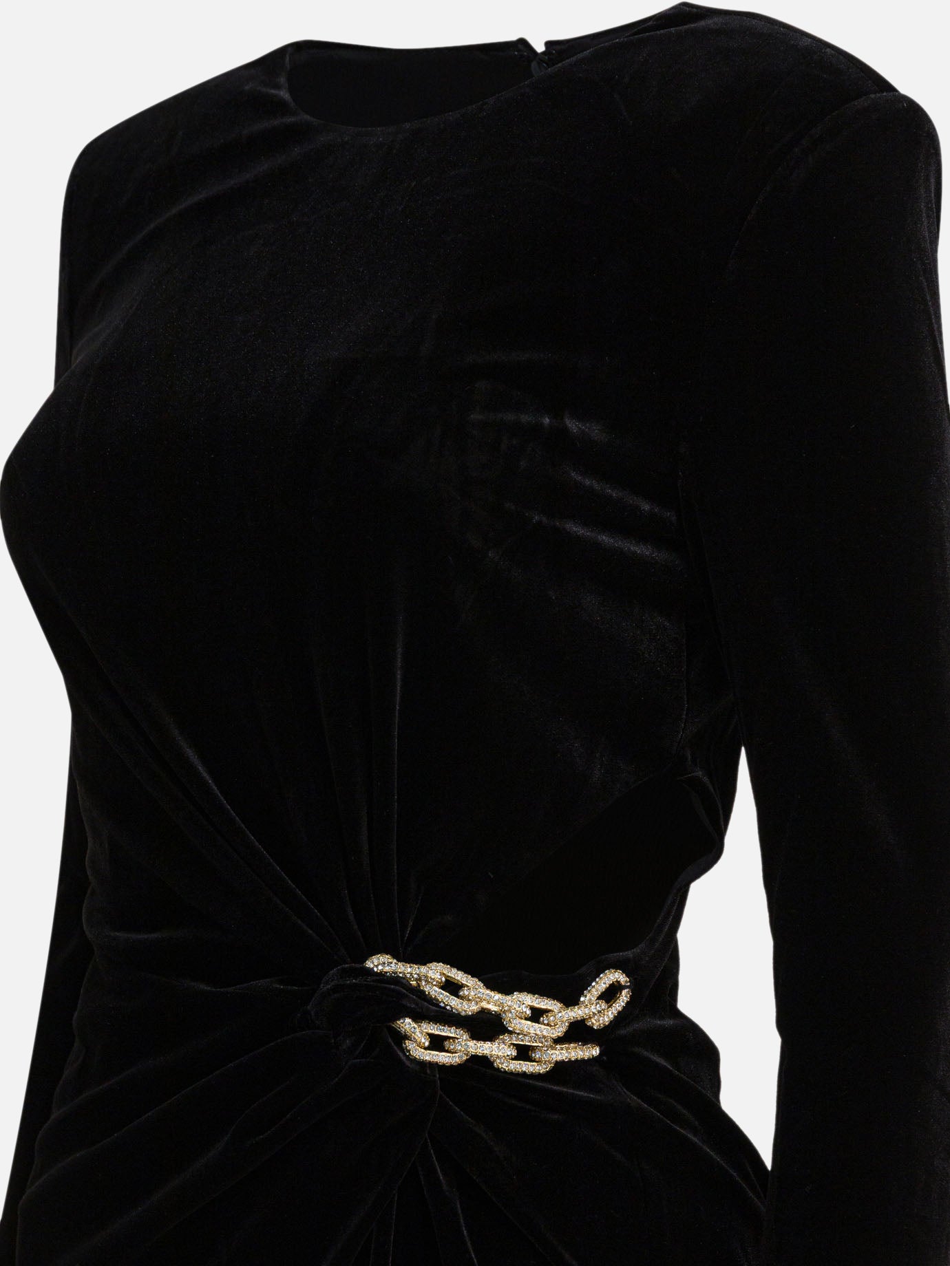 Abiti corti Solid colour  Nero - Self-portrait Donna | PDP | VIETTI Online Store | thumbnail_4