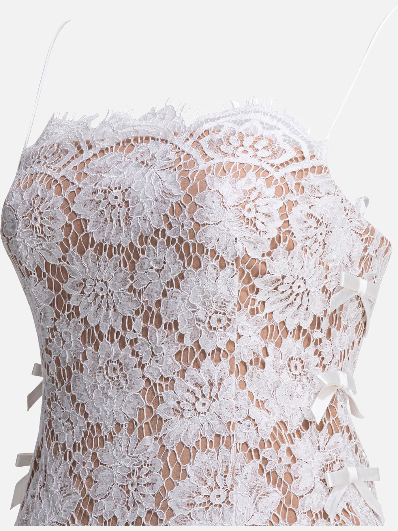 Long dresses Embroidered  White - Self-portrait Women | PDP | VIETTI Online Store | thumbnail_4