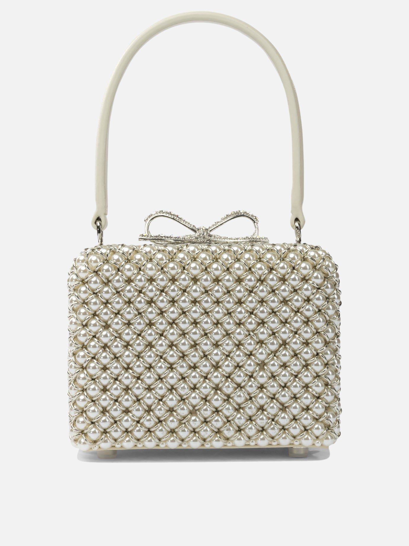 Borse mini 97% polyester 3% elastane  Beige - Self-portrait Donna | PDP | VIETTI Online Store | thumbnail