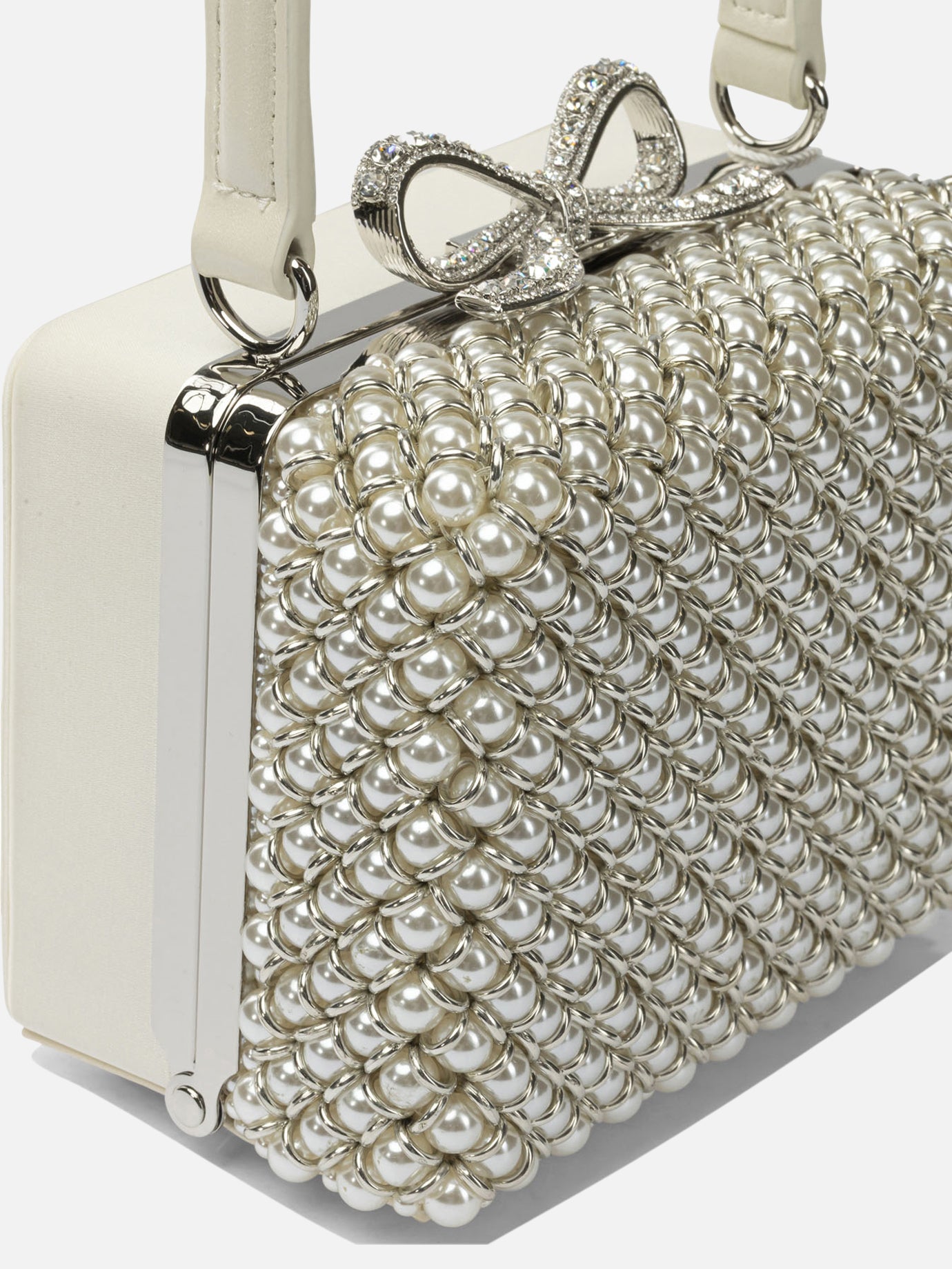 Borse mini 97% polyester 3% elastane  Beige - Self-portrait Donna | PDP | VIETTI Online Store | thumbnail_4