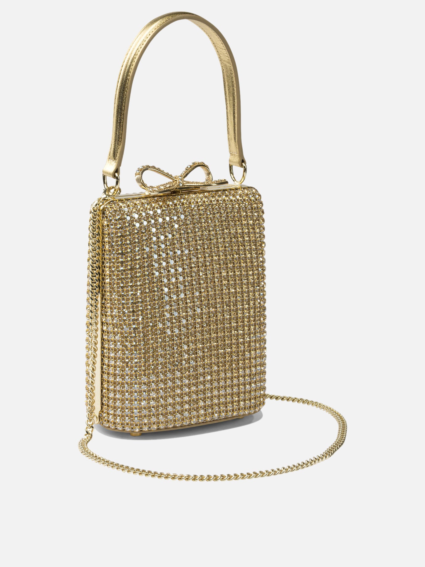 Borse mini 97% polyamide 3% elastane  Oro - Self-portrait Donna | PDP | VIETTI Online Store | thumbnail_2