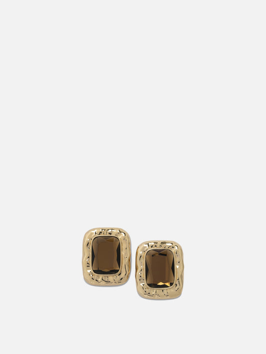 Orecchini 100% brass  Oro - Self-portrait Donna | PDP | VIETTI Online Store 
