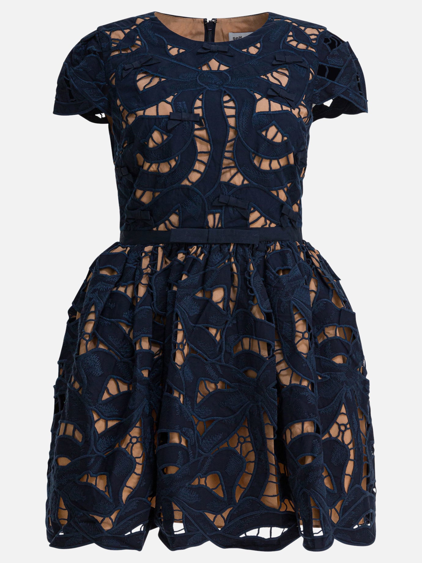 Abiti corti Solid colour  Blu - Self-portrait Donna | PDP | VIETTI Online Store | thumbnail