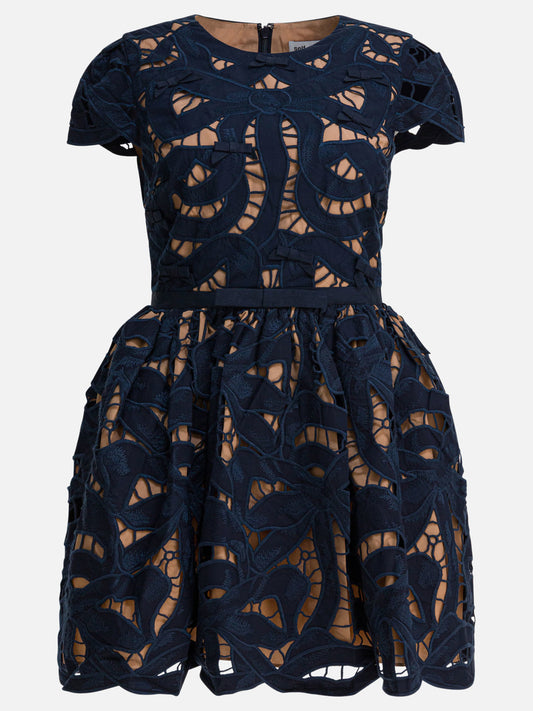 Abiti corti Solid colour  Blu - Self-portrait Donna | PLP | VIETTI Online Store 
