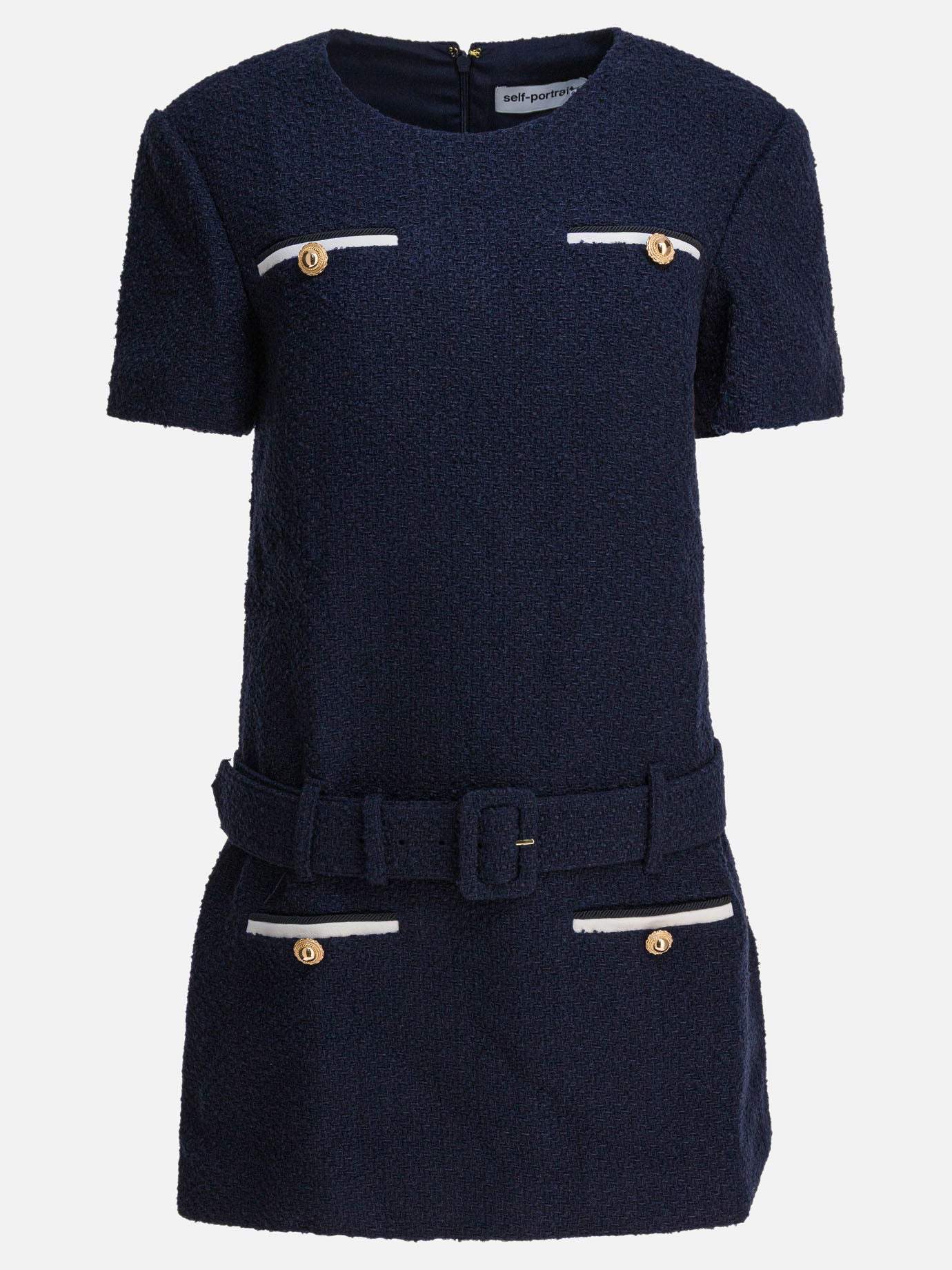 Abiti corti Solid colour  Blu - Self-portrait Donna | PDP | VIETTI Online Store | Zoom-Modal
