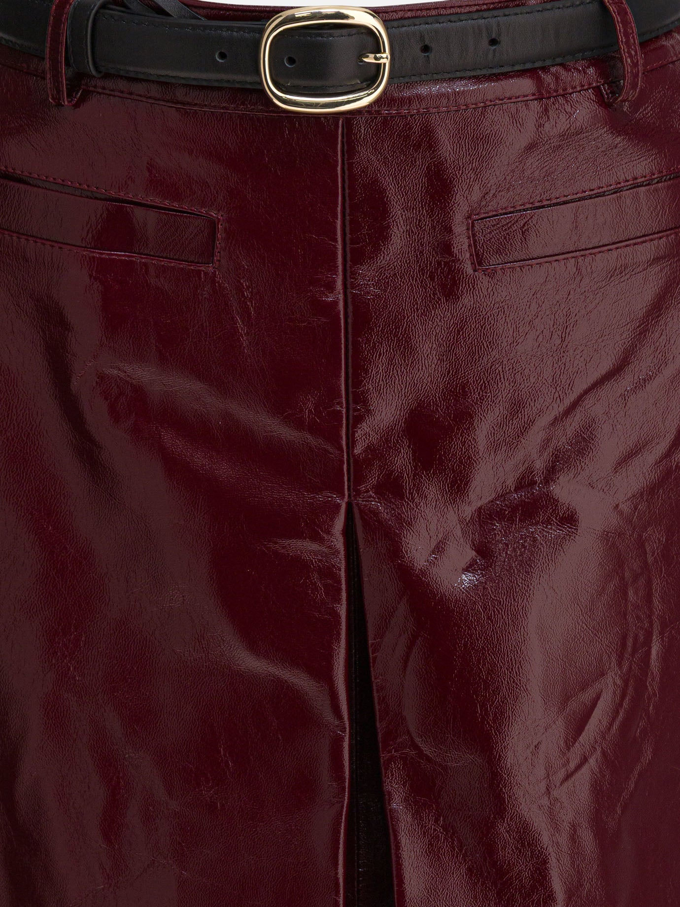 Minigonne Solid colour  Bordeaux - Self-portrait Donna | PDP | VIETTI Online Store | thumbnail_3