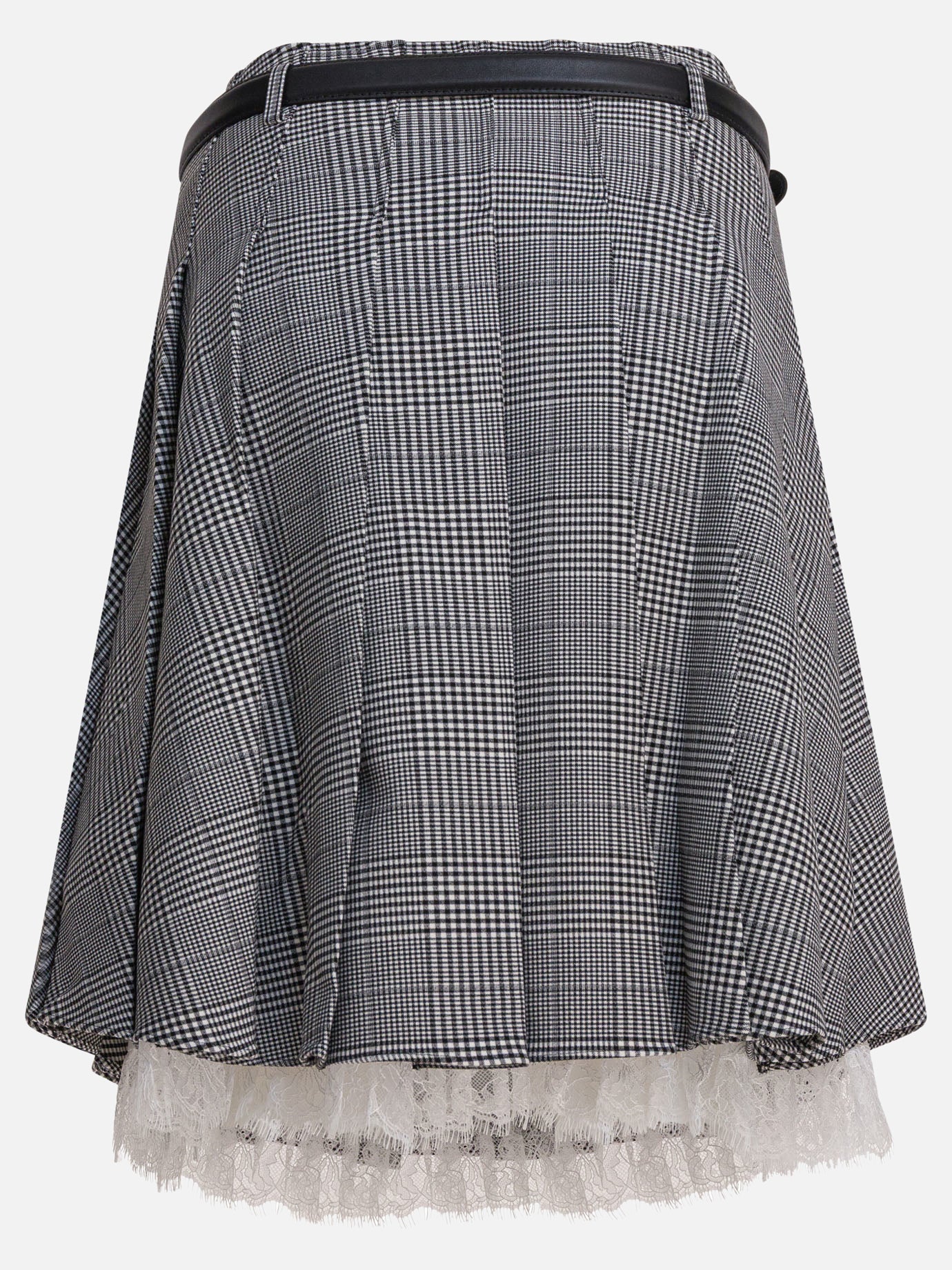 Minigonne Prince of Wales  Grigio - Self-portrait Donna | PDP | VIETTI Online Store | Zoom-Modal_2
