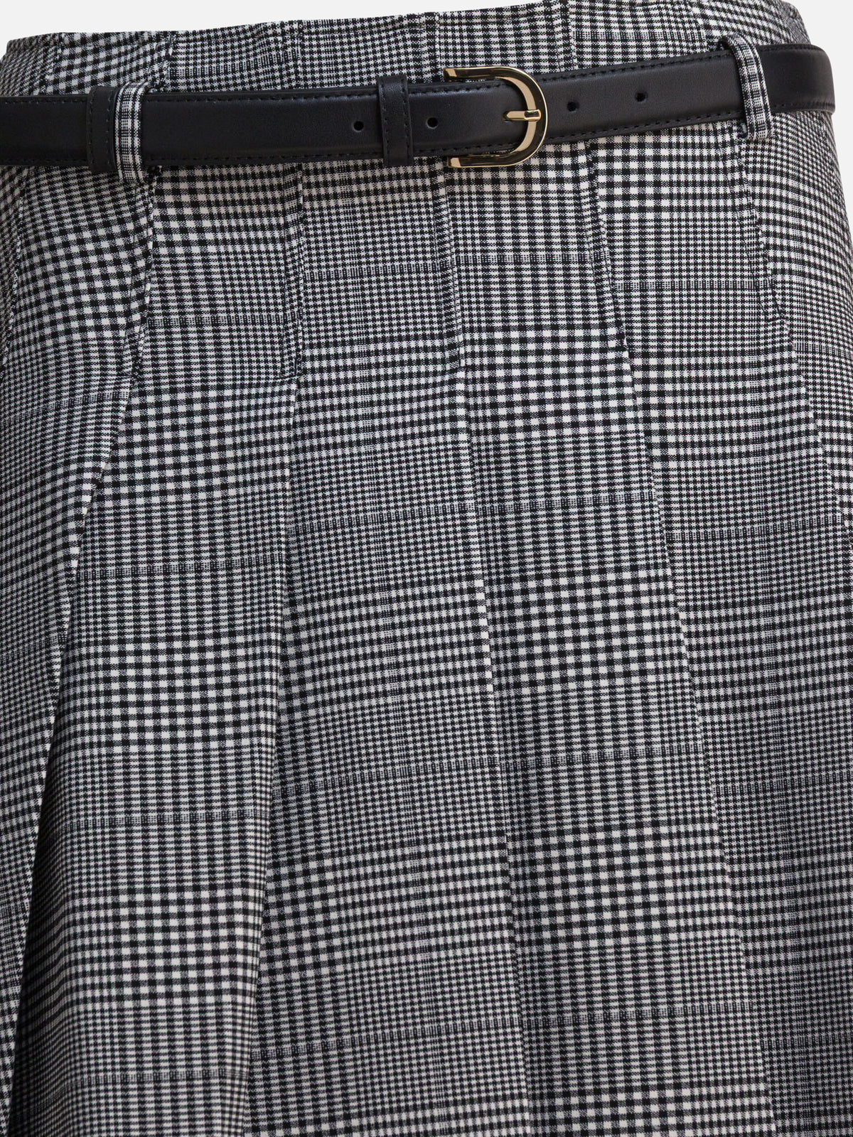 Self-portrait Pleated miniskirt Grey - VIETTI