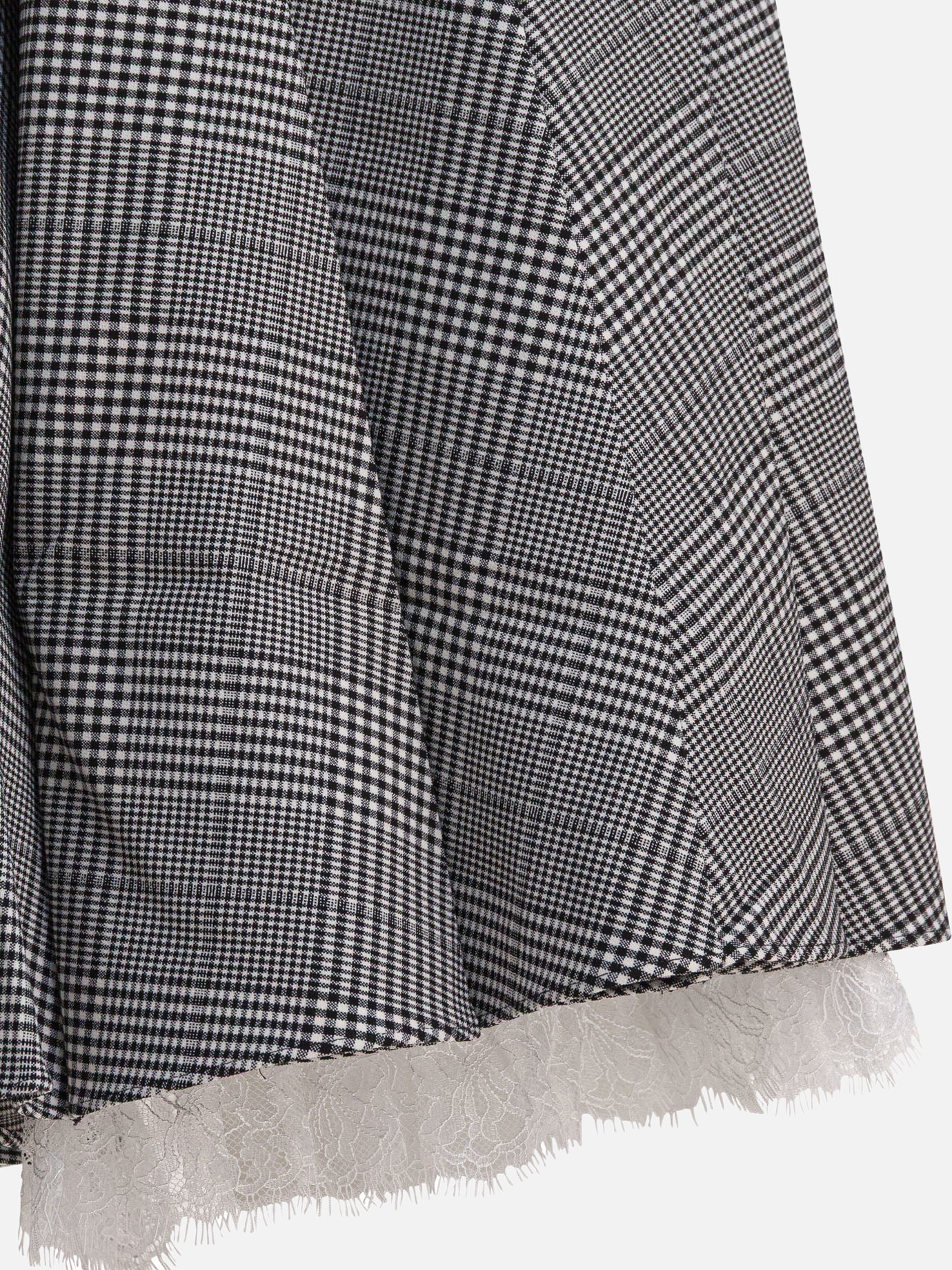 Minigonne Prince of Wales  Grigio - Self-portrait Donna | PDP | VIETTI Online Store | thumbnail_4