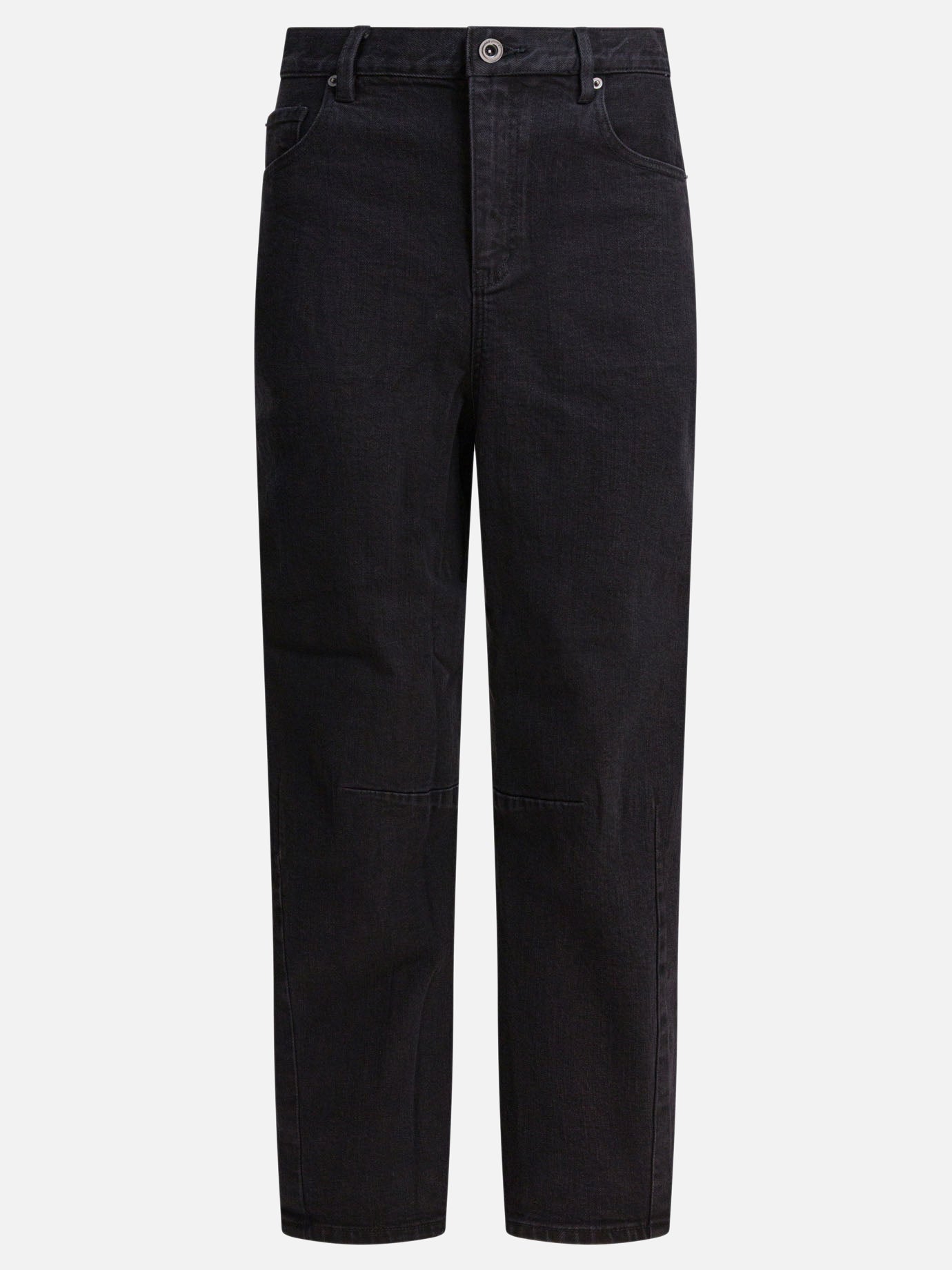 Jeans a gamba larga Solid colour  Nero - Self-portrait Donna | PDP | VIETTI Online Store | Zoom-Modal
