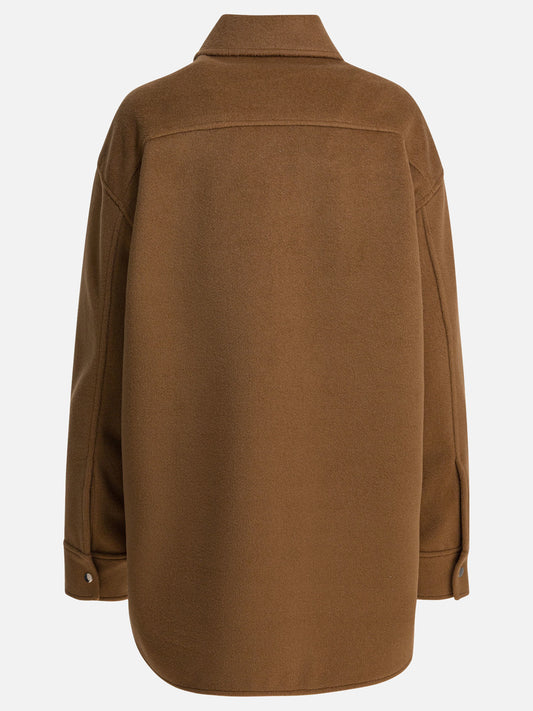 Overshirt jackets Solid colour  Brown - Semper Women | PLP | VIETTI Online Store | 2
