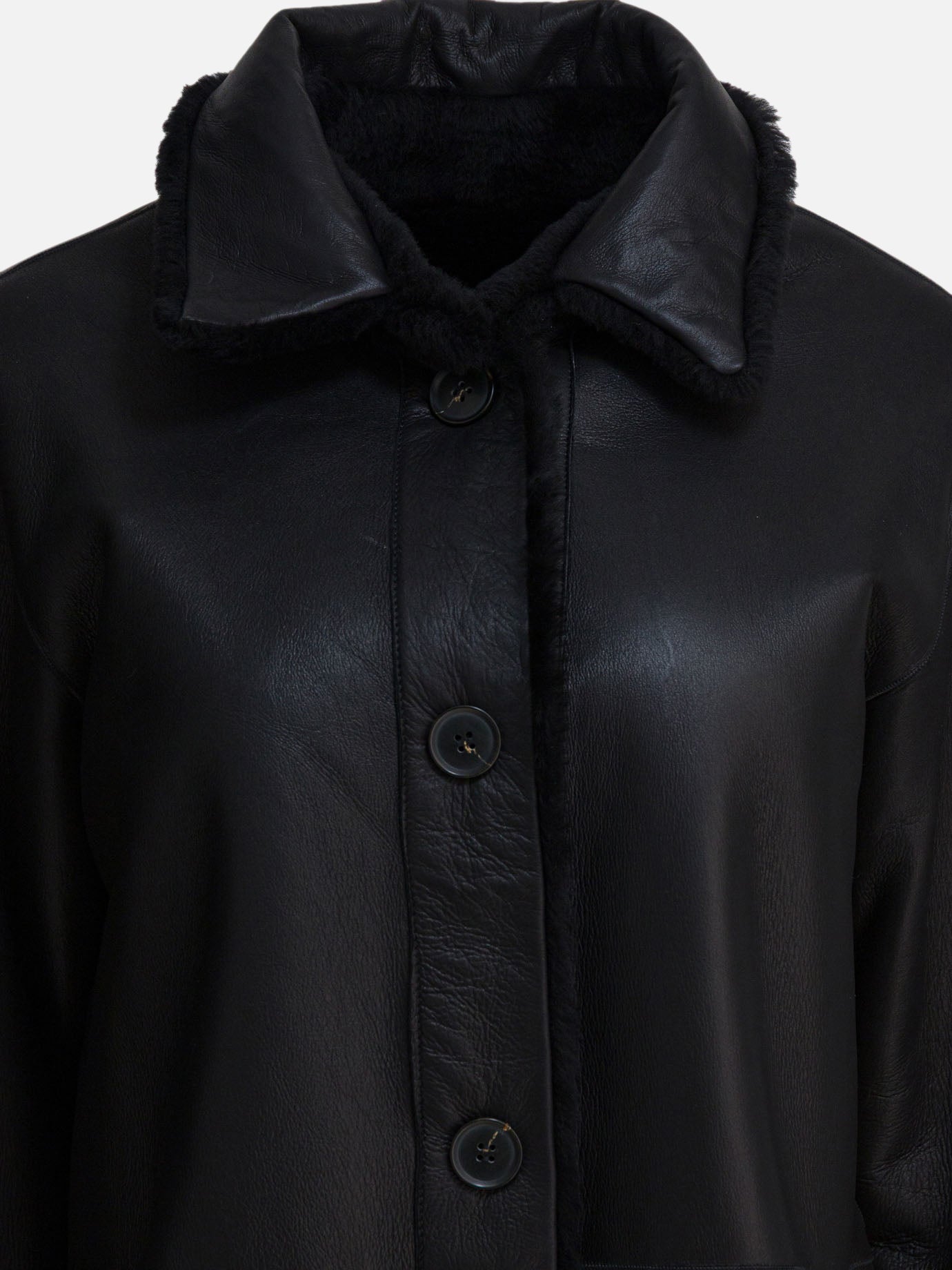 Cappotti lunghi Solid colour  Nero - Semper Donna | PDP | VIETTI Online Store | Zoom-Modal_6
