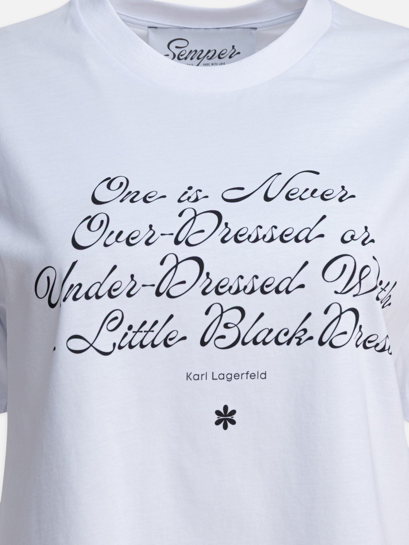 Crewneck t-shirts Graphics  White - Semper Women | PDP | VIETTI Online Store | thumbnail_3