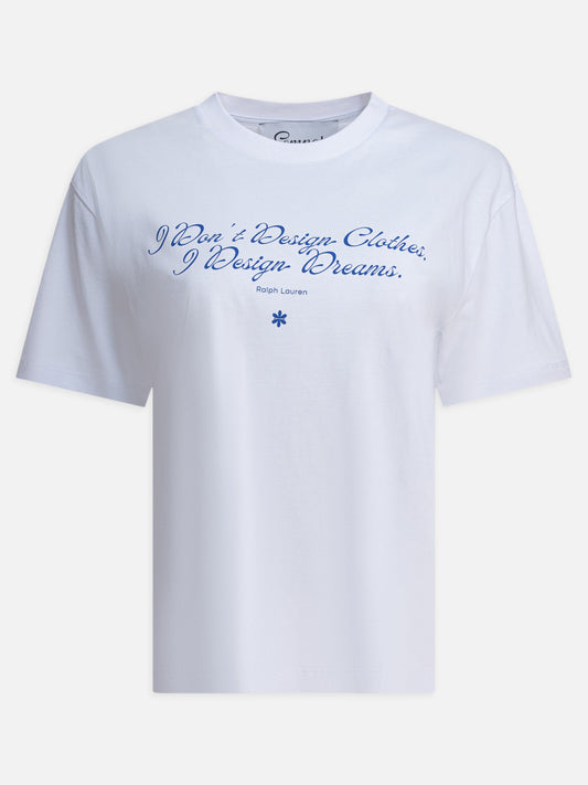 Semper T-shirt with Ralph Lauren quote White

