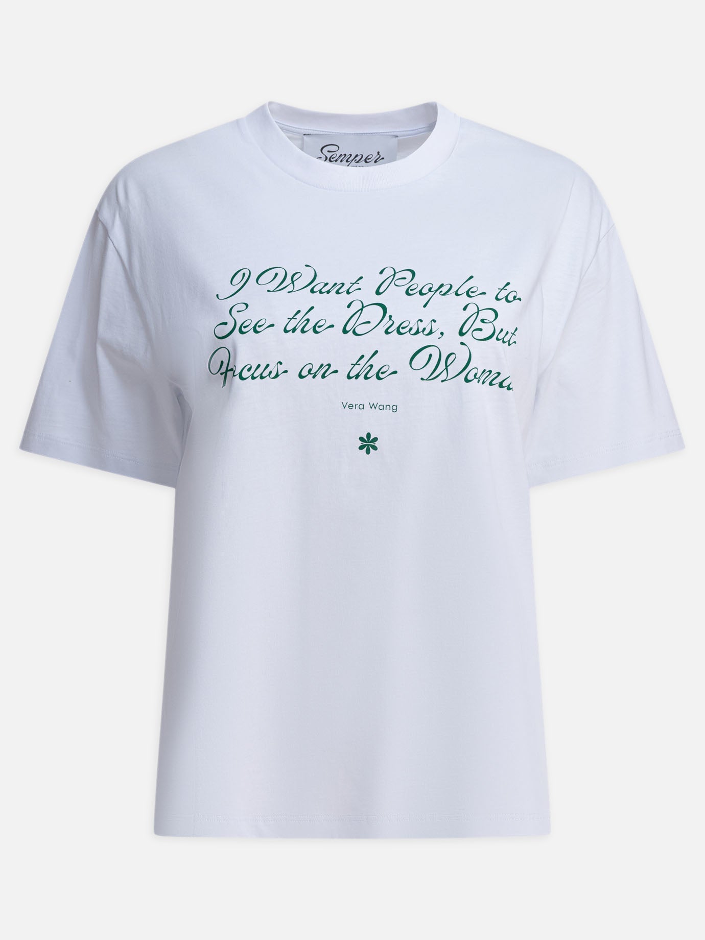 Crewneck t-shirts Graphics  White - Semper Women | PDP | VIETTI Online Store | thumbnail