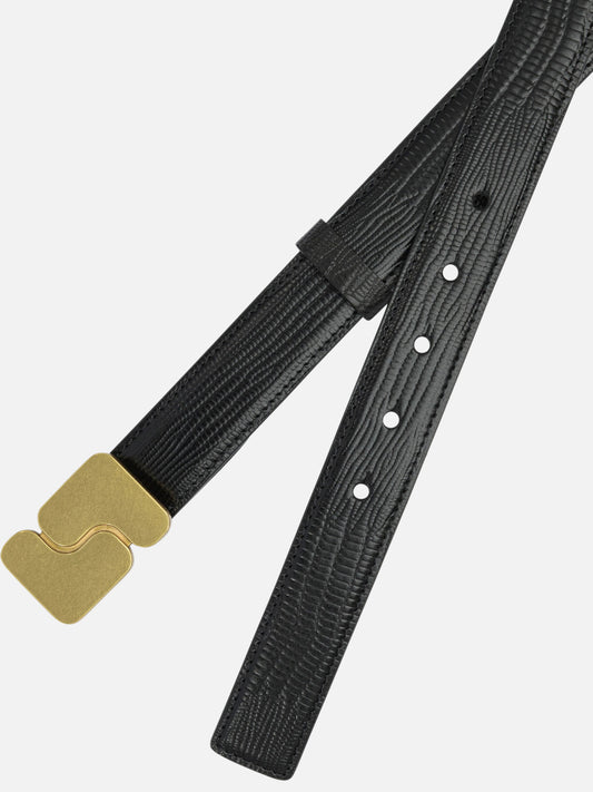 Leather belts 100% leather  Black - Soeur Women | PLP | VIETTI Online Store | 2

