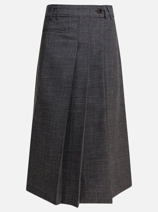 Gonne midi Solid colour  Grigio - Soeur Donna | PLP | VIETTI Online Store 
