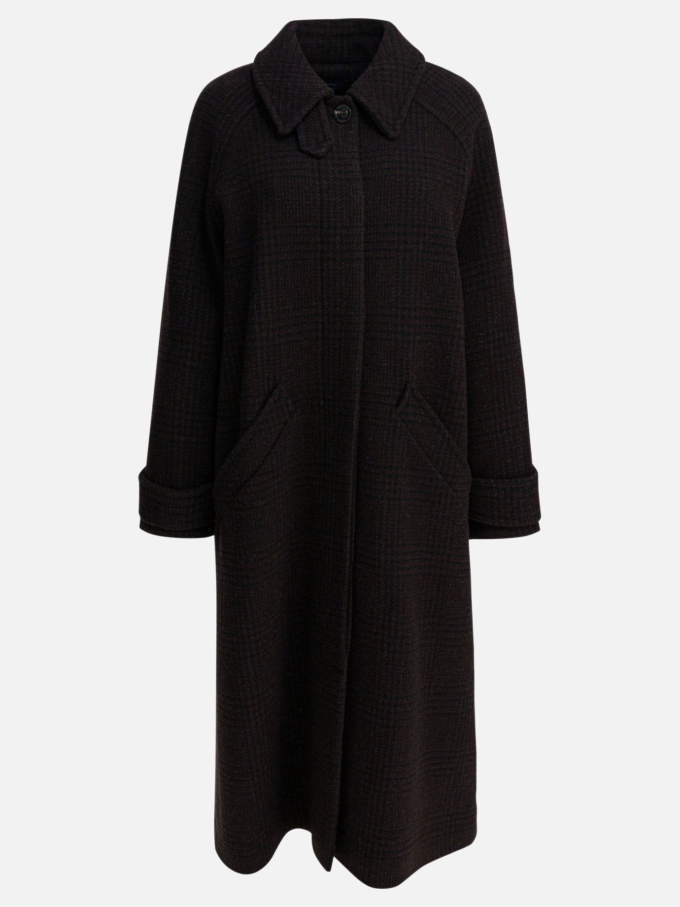 Long coats Check  Brown - Soeur Women | PDP | VIETTI Online Store | thumbnail