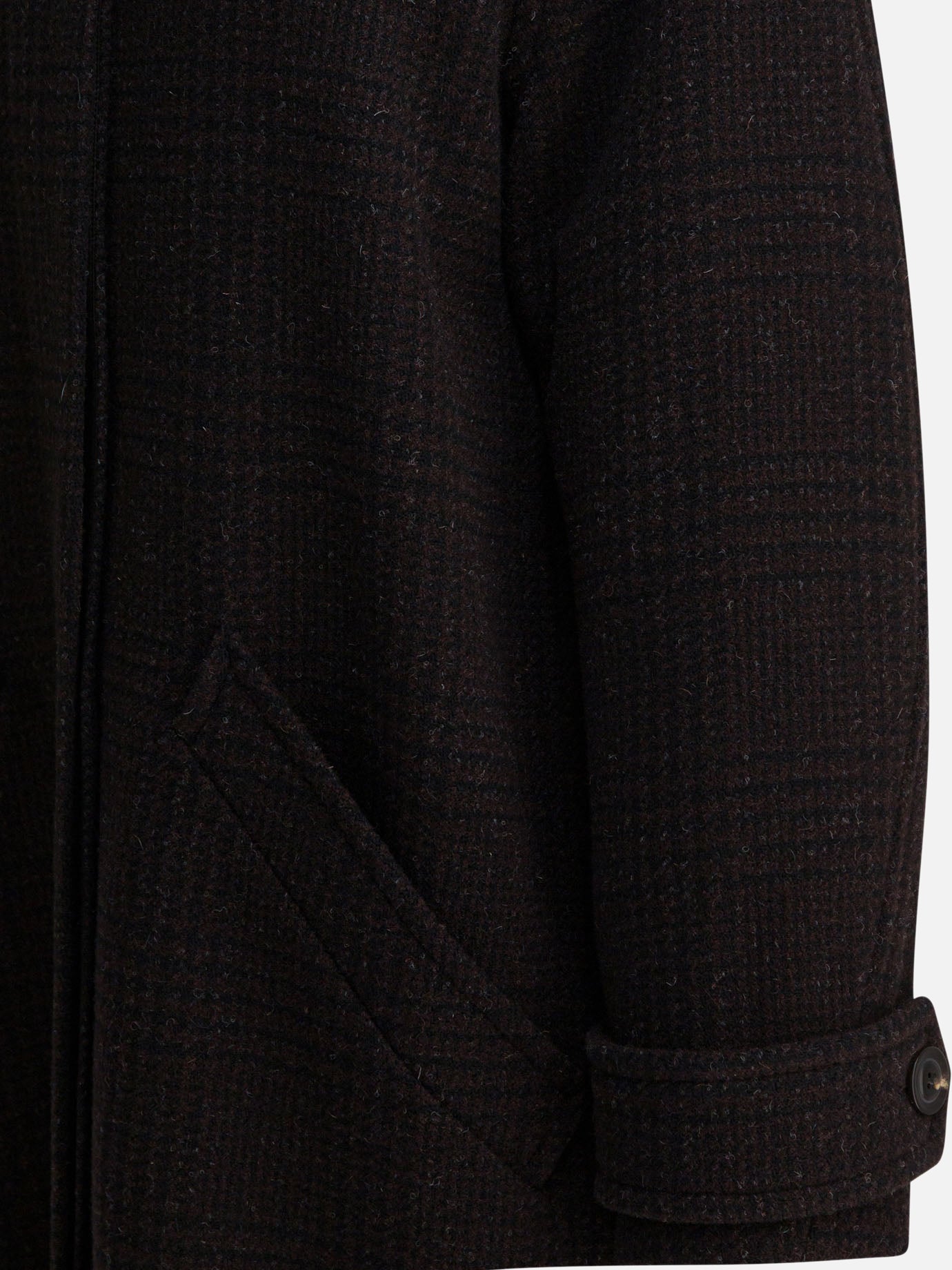 Long coats Check  Brown - Soeur Women | PDP | VIETTI Online Store | Zoom-Modal_4
