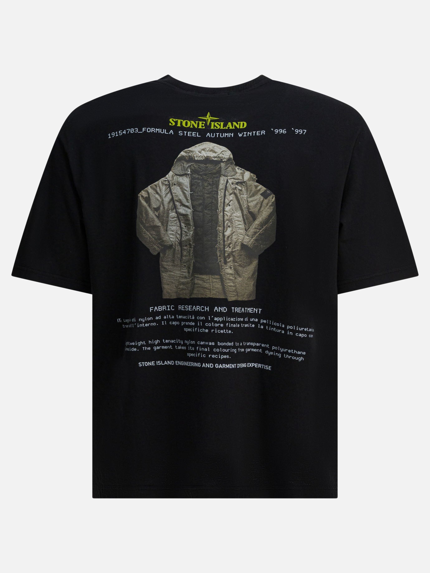 T-shirt girocollo Graphics  Nero - Stone Island Uomo | PDP | VIETTI Online Store | Zoom-Modal_2
