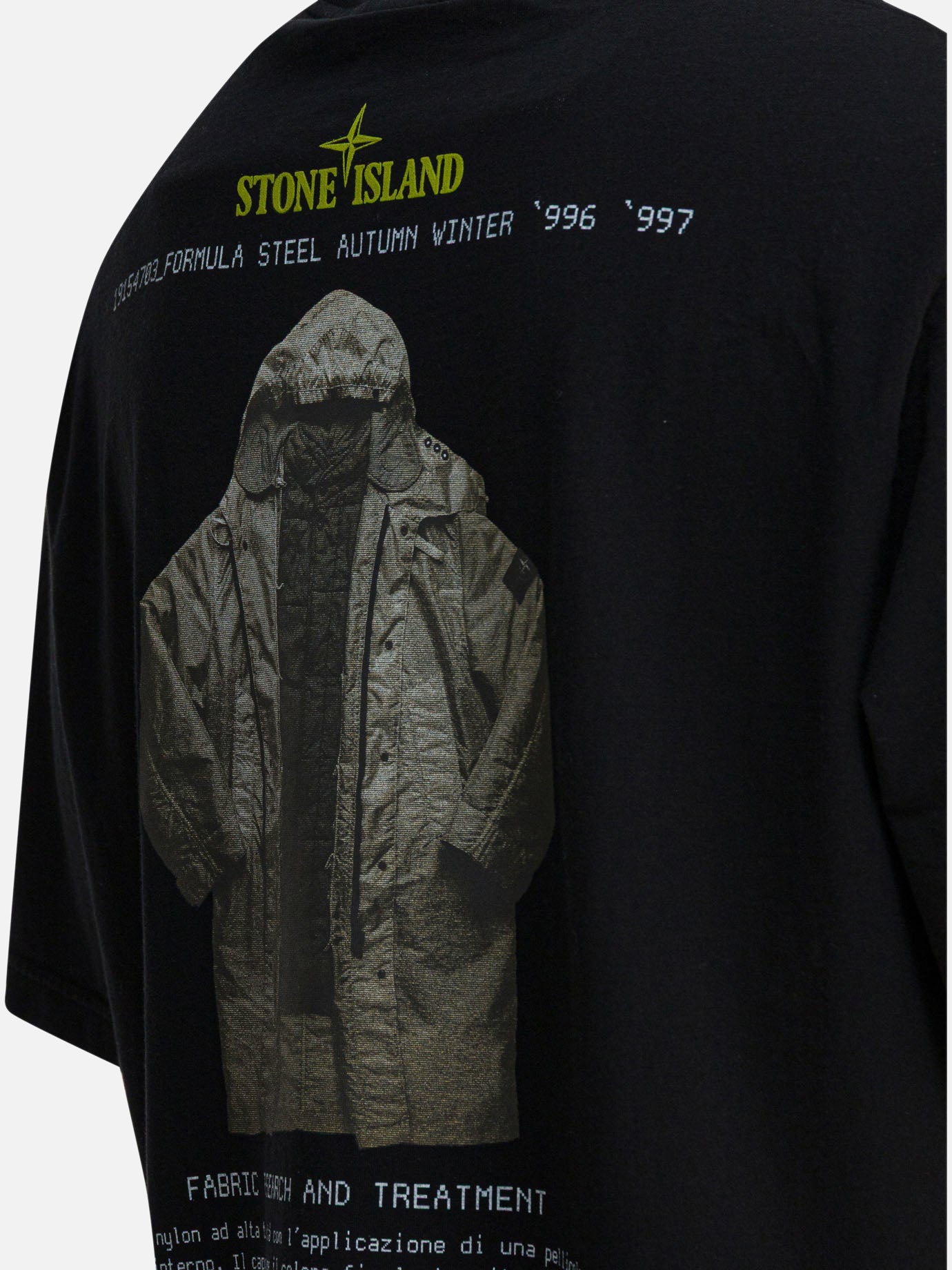 T-shirt girocollo Graphics  Nero - Stone Island Uomo | PDP | VIETTI Online Store | Zoom-Modal_4
