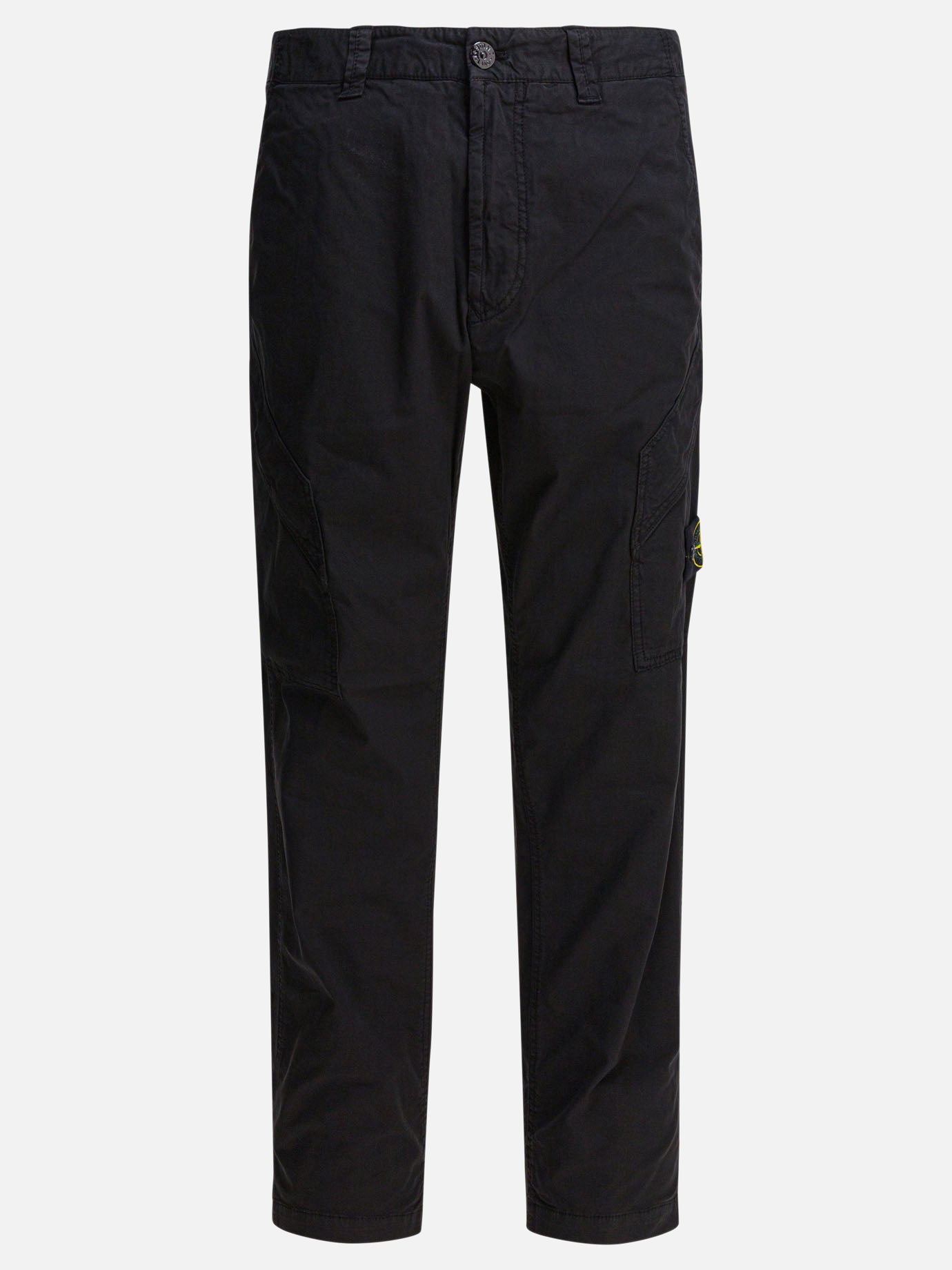 Cargo & parachute trousers Logo  Black - Stone Island Men | PDP | VIETTI Online Store | Zoom-Modal
