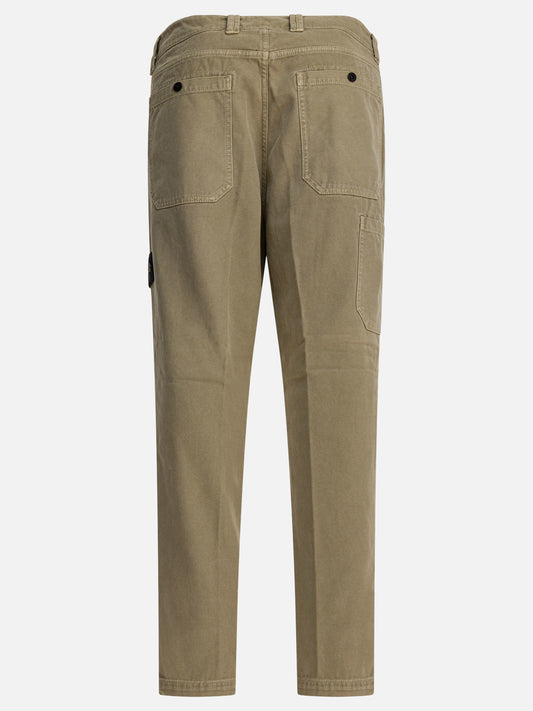 Pantaloni casual Solid colour  Beige - Stone Island Uomo | PDP | VIETTI Online Store | 2

