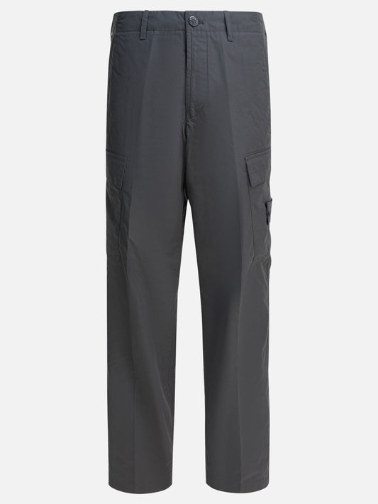 Cargo & parachute trousers Solid colour  Grey - Stone Island Men | VIETTI Online Store 
