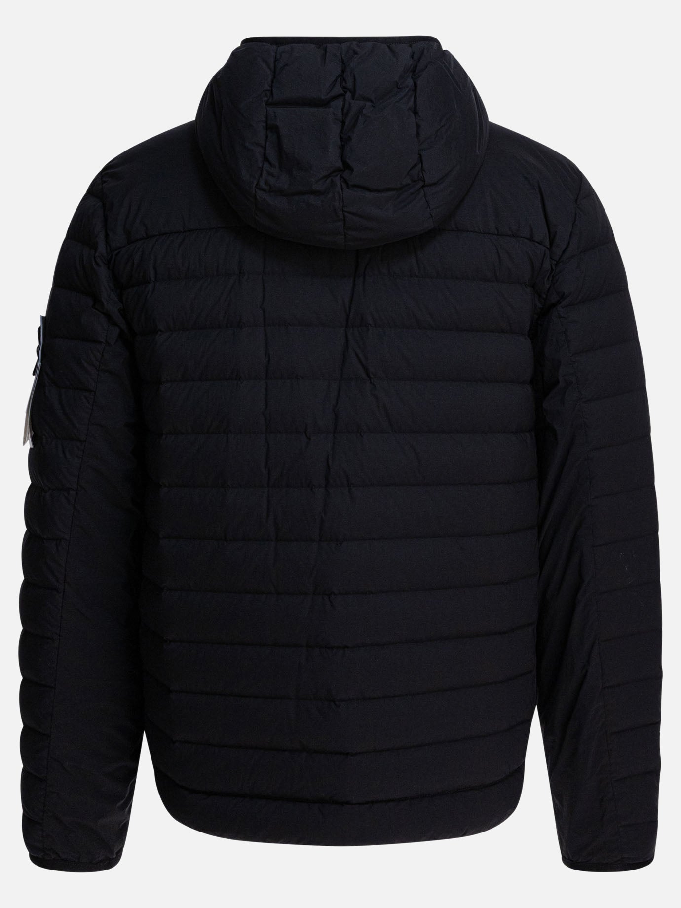 Piumini corti Logo  Nero - Stone Island Uomo | PDP | VIETTI Online Store | thumbnail_4