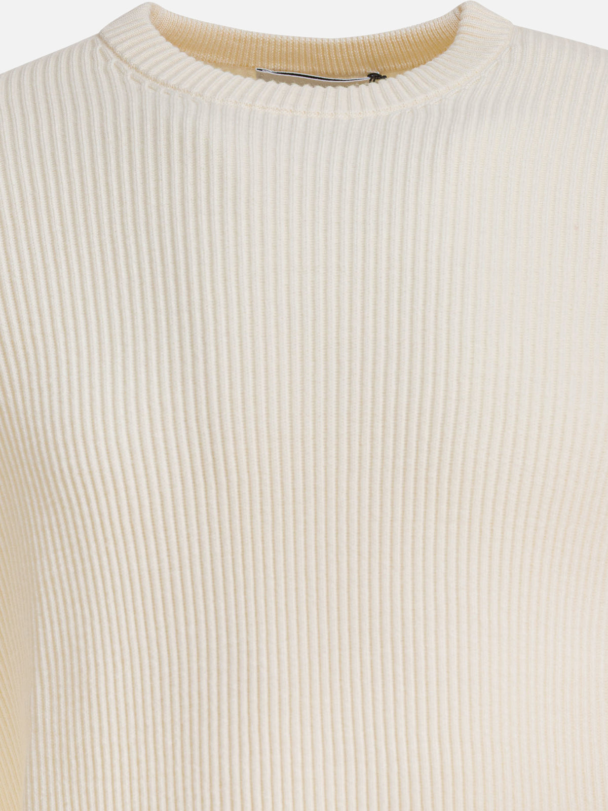 Stone Island RWS wool crew-neck sweater White